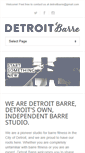 Mobile Screenshot of detroitbarre.com